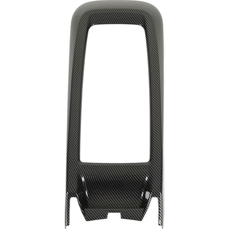 Support de gobelet console centrale style fibre de carbone, cadre habillage porte-verres pour ID4X 2021-2023 (1/5)