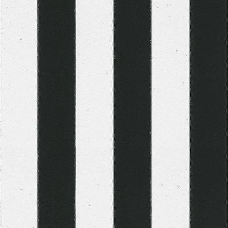 Papier peint à rayures noires et blanches 9,5 x 0,53 m z (1/5)