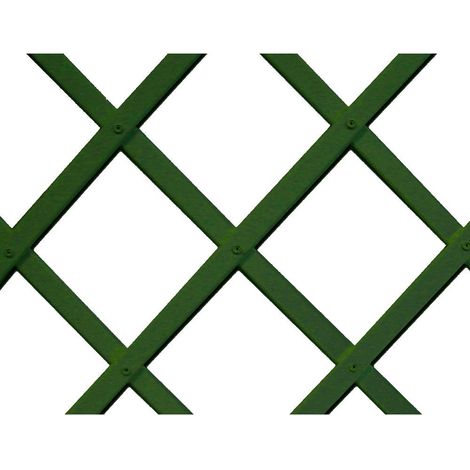 Gartenzaun faura PVC grün 100 mal 200 Zentimeter