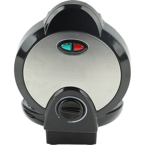 Gaufrier Multifonction Alimentaire Antiadhésif Rond avec Contrôle de Température, Prise UE 220V (1/5)