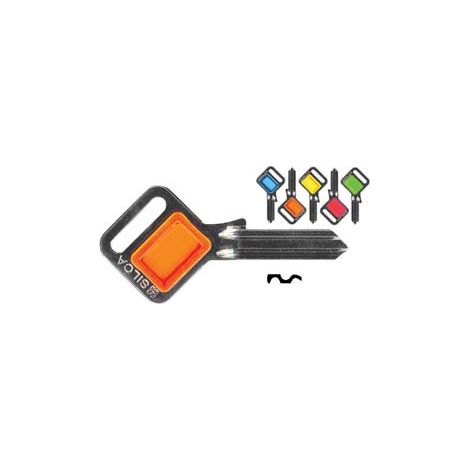 CHIAVI PER CILINDRI UNIVERSAL 5 SPINE GRANDI UL050FZ- - UL050FZ DX taggy 5 colori assortiti - 50 pezzi SILCA