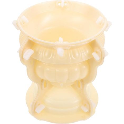 Moule de Pot de Fleurs Rond Épais Plastique pour DIY Moule de Jardinière Européen pour Création de Pots Extérieurs et Décoration Jardin (1/5)