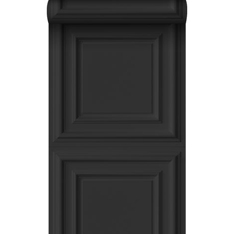 papier peint lambris noir - Origin Wallcoverings (1/5)