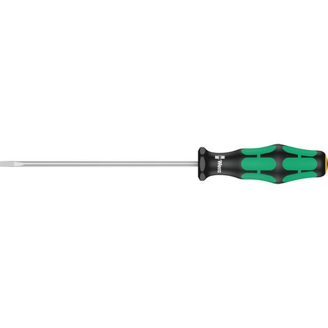WERA Schlitz-Schraubendreher 335 3,5 x 0,6 x 125 mm, Kraftform-Griff