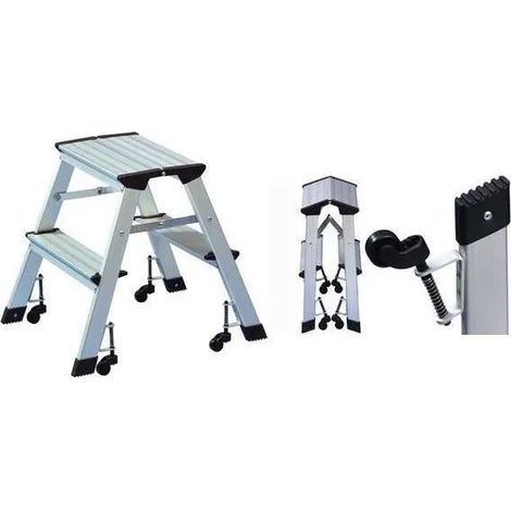 Escalera móvil wedo 215 1 plegable ruedas giratorias
