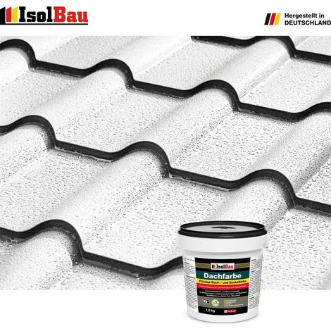IsolBau Dachfarbe Weiß 1,5 kg (1/5)