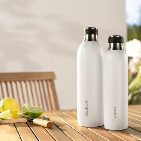 Bouteille Brita sodaTRIO (0,9 l  blanche) (1/4)
