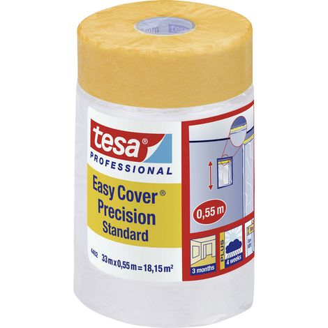 tesa  04402-00003-01 Abdeckfolie tesa Easy Cover® Orange (L x B) 33 m x 55 cm 1 St.