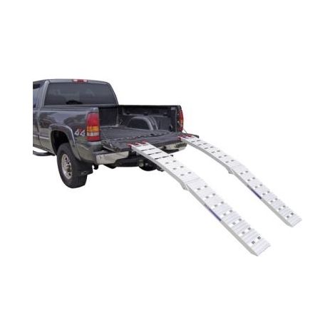 Rampe de chargement pliante en aluminium 2PZ largeur 30 cm capacité 680 kg (1/2)