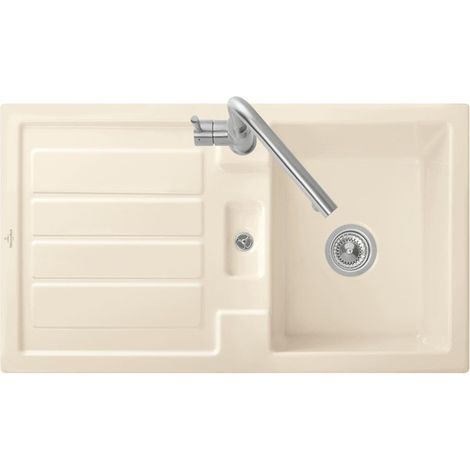 V&B évier FLAVIA 50 900x510mm Exz-bet grani-crème