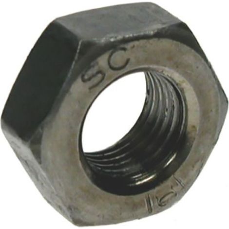 Écrou hexagonal RS PRO, M12 ( Prix pour Sachet de 100 )