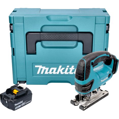 Makita DJV 180 M1XJ Scie sauteuse sans fil 18 V 135 mm + 1x batterie 4,0 Ah + Makpac - sans chargeur (1/5)