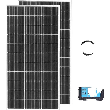 Pannello solare in vetro rigido, potenza massima 1200W, efficienza 24%, dimensioni 104555025 mm (1/2)