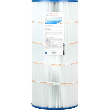 Filtre SPCF-137 - Crystal Filter® - Compatible Hayward CX150XRE - Pleatco PA150S - Unicel : C-9441 - Cartouche filtre piscine (1/5)