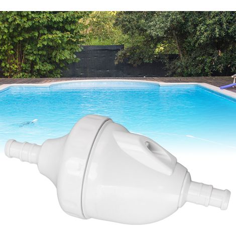 Válvula antirretorno – pieza de repuesto para limpiafondos Polaris 180, 280, 380, 480 y 3900 – material plástico resistente, 21 cm, 18 mm (1/5)