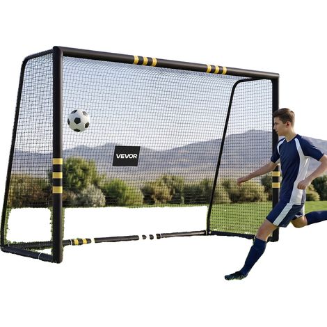 Vevor 3,66 x 1,83 m Fußballtor für den Garten mit Eisenrahmen, PE-Netz, tragbares und langlebiges Set, hochfestes Netz. (1/2)