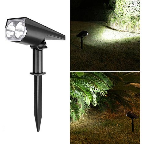 Solaire Extérieur Spot Projecteur LED Etanche Froid 1PCS IP65 Blanc (1/5)