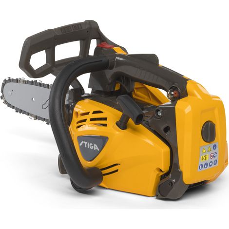 Stiga – Tronçonneuse thermique 26,9 cm³ avec guide 25 cm – Système de contrôle des vibrations – Pour arboriculture professionnelle