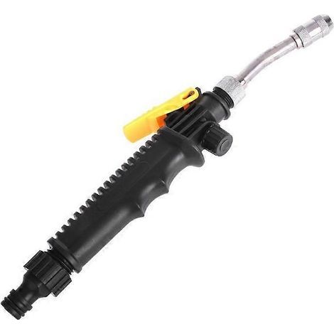 High-Pressure Portable Water Gun - Versatile Cleaning Tool compatible with Cars, Gardens / Outdoors, Durable Plastic, Easy Storage (1/4)