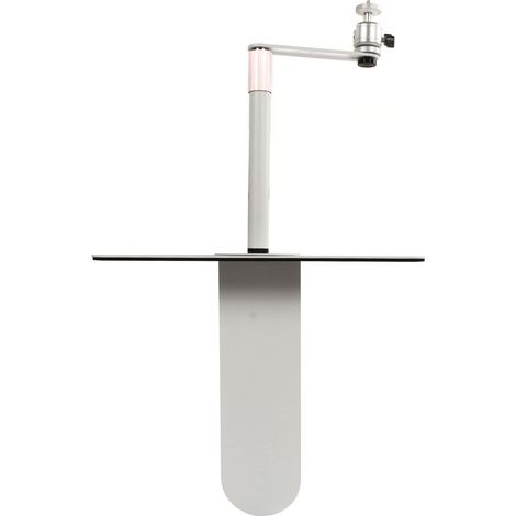Support de projecteur 24-40 cm Support de Montage de projecteur à Angle réglable Filetage 1/4 po pour canapé de Chevet (White) (1/5)