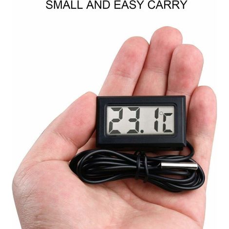 Nouveau Thermometre LCD numerique Capteur de sonde de jauge de Temperature de Plage de -50 Celsius C a + 110 Celsius C (1/3)
