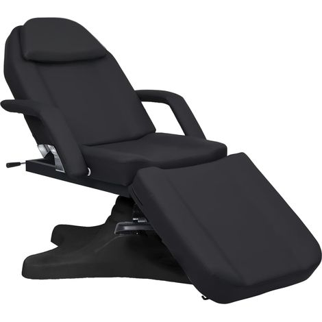 Table de massage noire 180 x 62 x (86,5-118) cm (1/5)