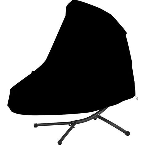 Housse noire pour fauteuil suspendu - imperméable - 1 pièce - Oxford 420D - 198 x 185 x 117 cm