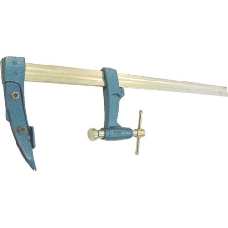 Zimmermannszwinge URKO - Klemmung 600mm - Ausladung 120mm - Schiene 35x8mm - 4003J
