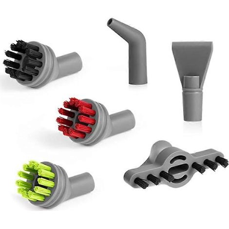 Pièces détachées pour nettoyeur vapeur Bissell 39N7A, 39N7V, 39N7H, 39N71 et 39N72 : outils multi-surfaces, brosse dure, brosse pour recoins. (1/5)