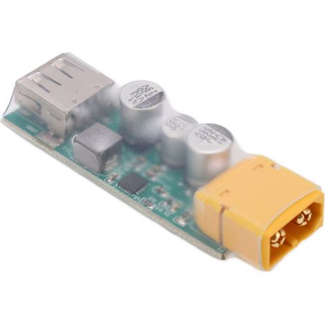 Schnell-USB-Ladegerät für RC-Akkus mit XT60-Anschluss, Konverter für Modell-LiPo-Akkus (1/5)