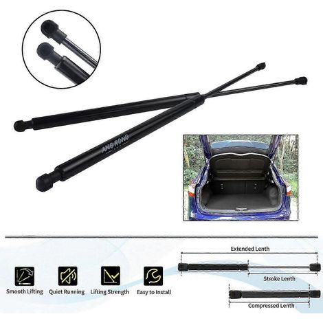 2x Tailgate Boot Gas Struts Support Lifters Holder Fit Nissan Qashqai 2007-2013( ) (1/5)