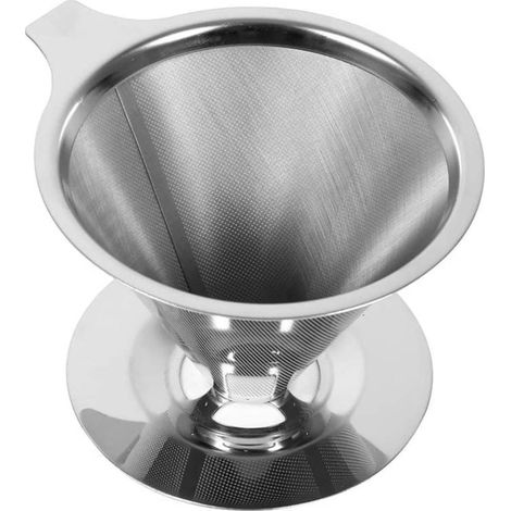 Kaffeefilter aus Edelstahl mit Herausnehmbarem Inhalt (1/4)