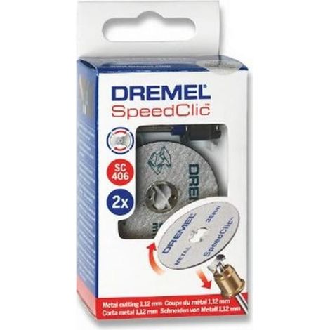 DREMEL® EZ SpeedClic: kit Starter. (SC406) - 2615S406JC