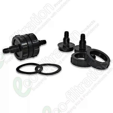Raccord fileté pour tuyau flexible 1/2" - Raccord pour tube de filtre de pompe à poissons Koi (1/2)