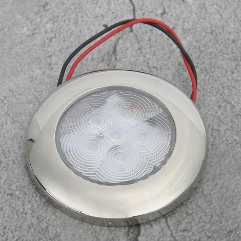 Plafonnier LED dôme IP66 pour intérieur de bateau, yacht ou camping-car (1/5)