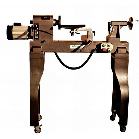 Tour à bois à variateur électronique 1500W – Tension 230V – Banc en fonte pour robustesse – Vitesse 0 à 3200 trs/min – Holzprofi