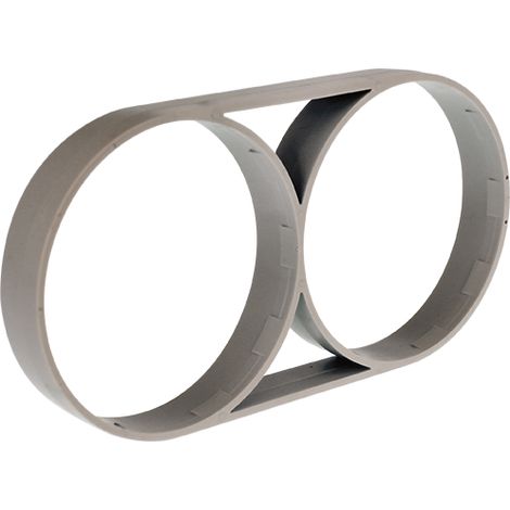 Distancier double H/V entraxe 71mm