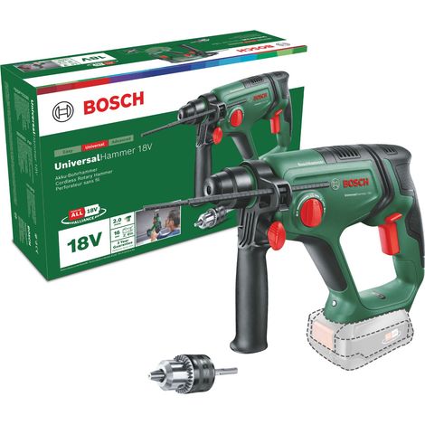 BOSCH DIY Universal Hammer 18VN 18v 3 function hammer SDS plus