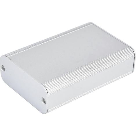 Aluminium-Gehäuse aus Aluminiumlegierung, Projekt-Elektronik-Integralgehäuse für Leiterplatten, 25 x 58 x 85 mm
