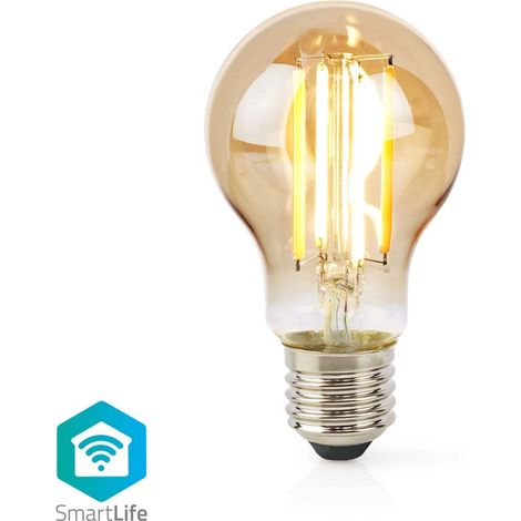 Nedis SmartLife LED-Glühbirne klar 7W Wi-Fi verbunden (1/5)