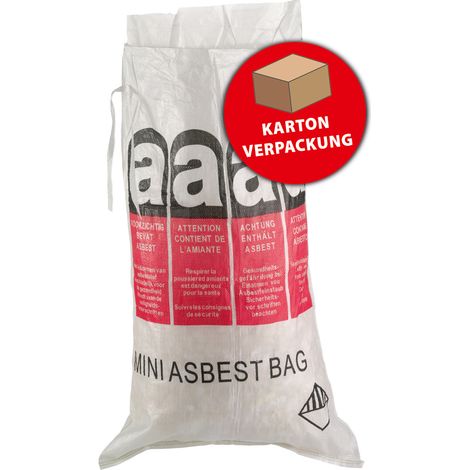 KARTON-MINI-ASBESTBAG 70 x 110 cm unbeschichtet, PE-Inliner TECTOR® 8472-10 (1/2)