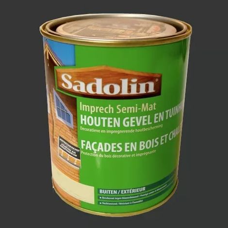Lasure SADOLIN (Woodlover) Impregnant Semi-mat Palissandre 0,75 L (1/2)