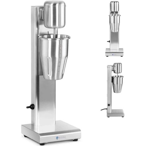 Shaker mixeur à cocktails pour smoothies et milkshakes 1 l 15000 tr/min