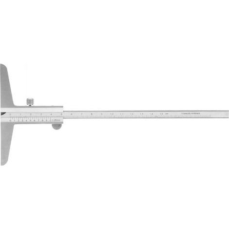 1 PCS Haute précision en acier inoxydable profondeur Vernier Caliper pour le processus de machines (0 150 mm) (1/5)