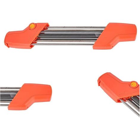 4,0mm Affûteuse de tronçonneuse 3/8inp ,Tronçonneuse Outil d'affûtage,2 en 1 Aiguiseur de chaîne Compatible avec STIHL 56057504305 (1/5)