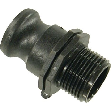Camlock Tipo F 1" rosca macho polipropileno ARAG 18104F