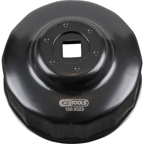 Campana per filtro olio 3/8", diametro 73 mm (1/4)