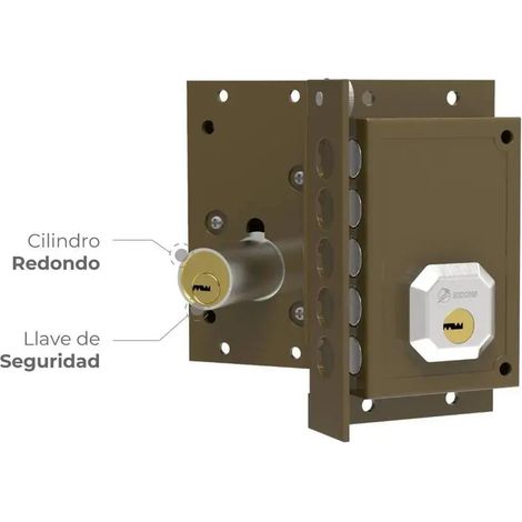 CERRADURAS DE SOBREPONER DERECHA SIN TIRADOR C922 DR C-C922D DORCAS (1/2)