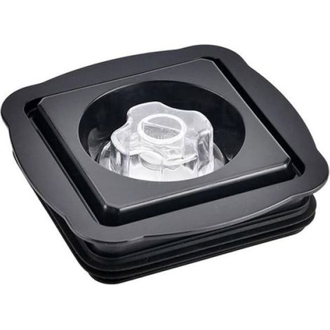 Couvercle Carré Pour Mixeur - Étanche Et Anti-Éclaboussure - Compatible Bol Mixeur Standard - 1 Pièce (1/5)