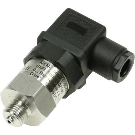 B + B Thermo-Technik Trasmettitore di pressione 1 pz. 0550 1191-005 0 bar fino a 4 bar Cavo a 3 fili (Ø x L) 27 mm x 53